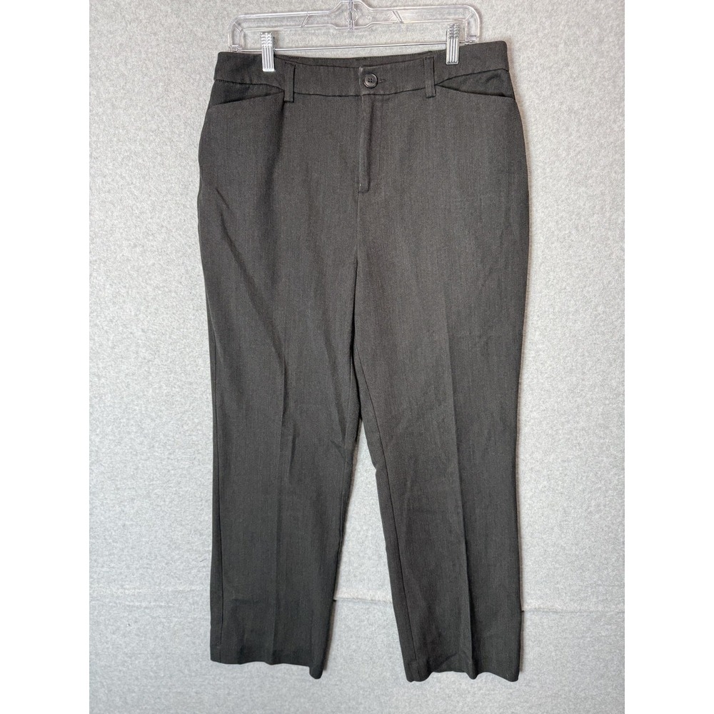 Christopher & Banks Pants Womens 10 Dress Slacks Straight Stretch Work Office Ca